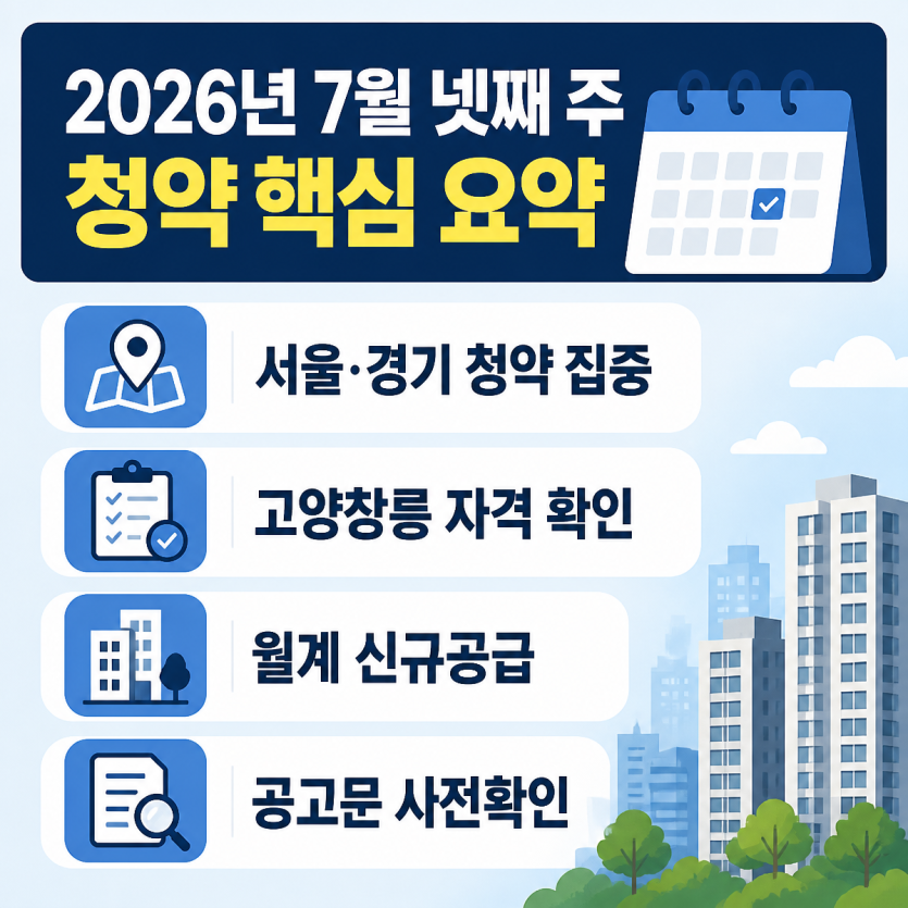 수도권 청약 핵심단지와 자격조건 총정리